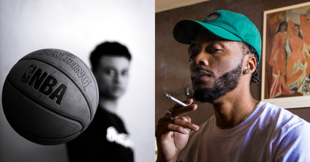 NBA players smoke cigars