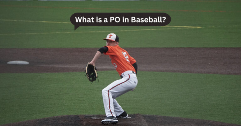 What is a PO in baseball?