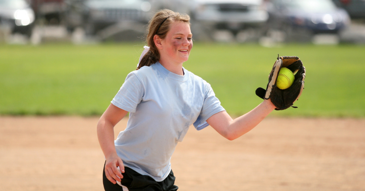 Females Play Softball Instead Of Baseball