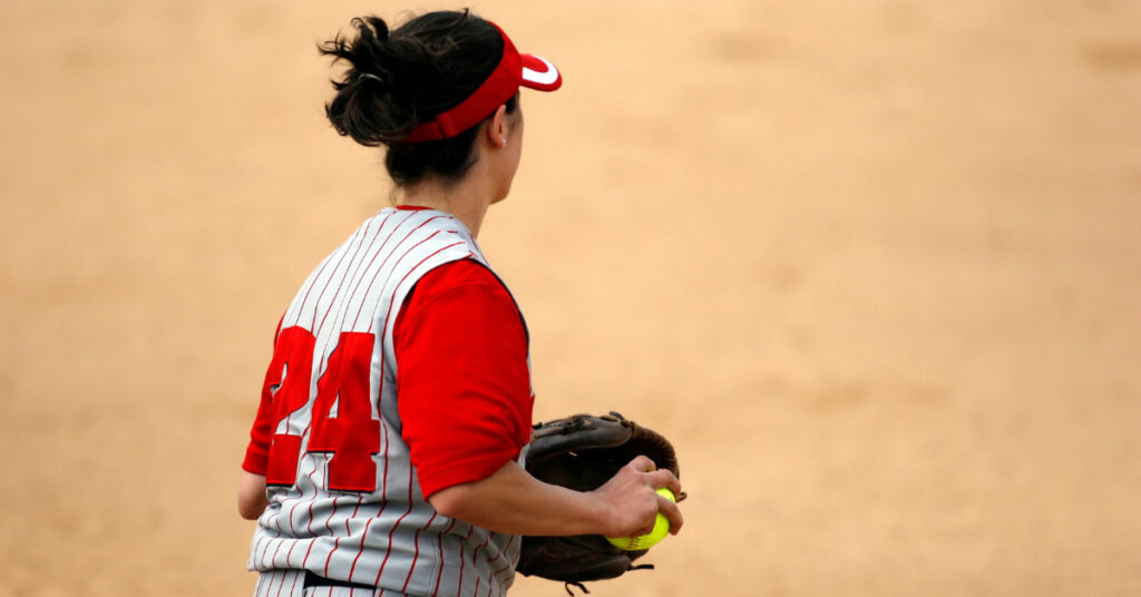 Females Play Softball Instead Of Baseball