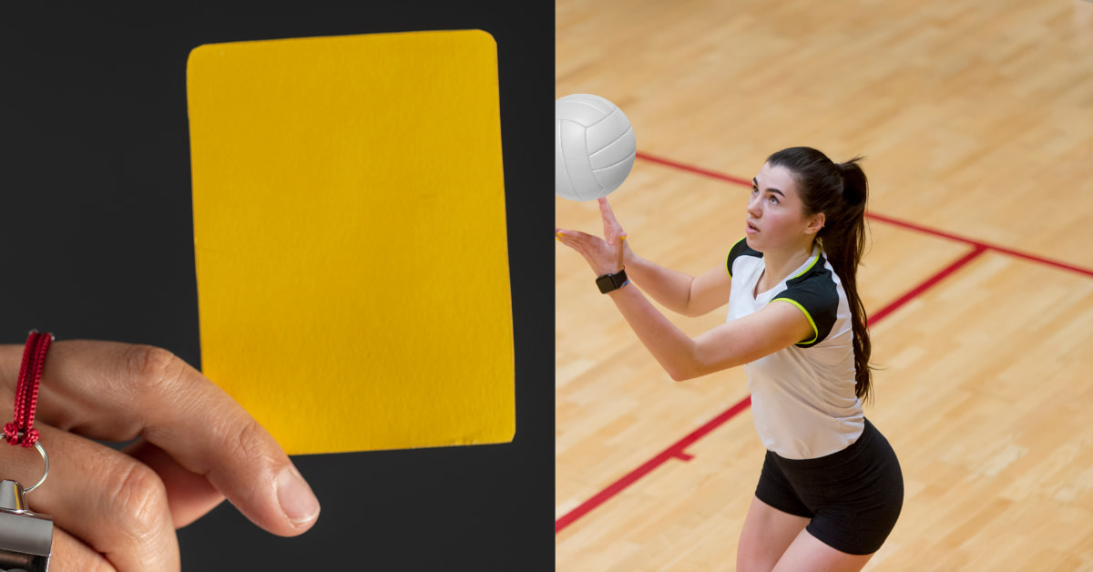 Yellow Card in Volleyball