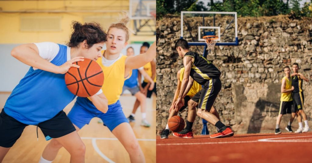 difference between streetball and basketball