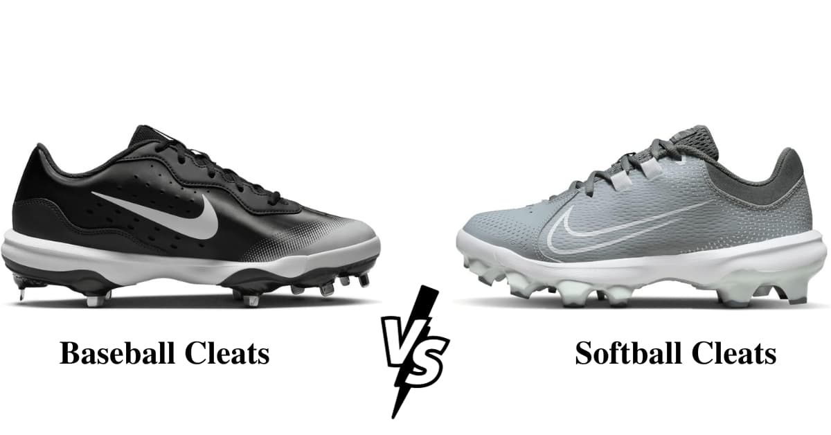 Difference Between Softball And Baseball Cleats